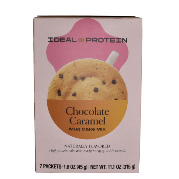 Ideal Protein Chocolate Caramel Mug Cake Mix
