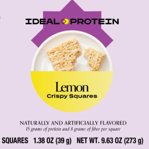 Ideal Protein Lemon Crispy Square