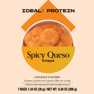 Ideal Protein Spicy Queso Crisps